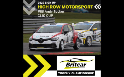 Andy Tucker Back in Clio Cup Class for 2024